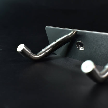 Stainless Steel Wall Mounted Coat 4 Hook Rack (20x3 / 1 Pc)