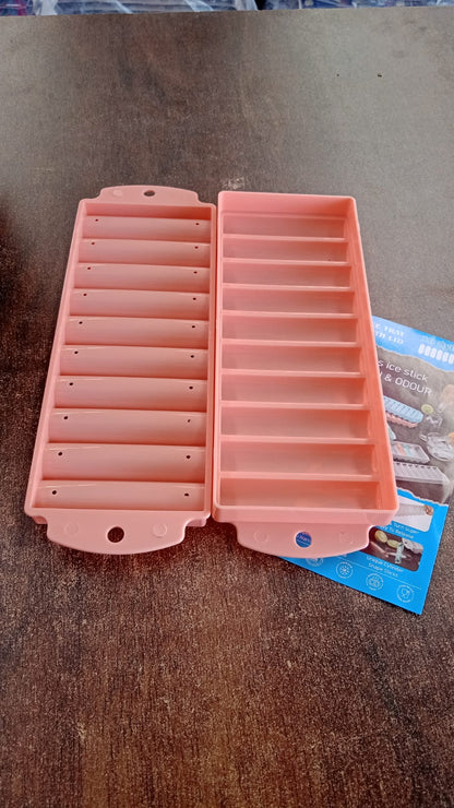 Compact Plastic Ice Stick Tray (1 Pc)